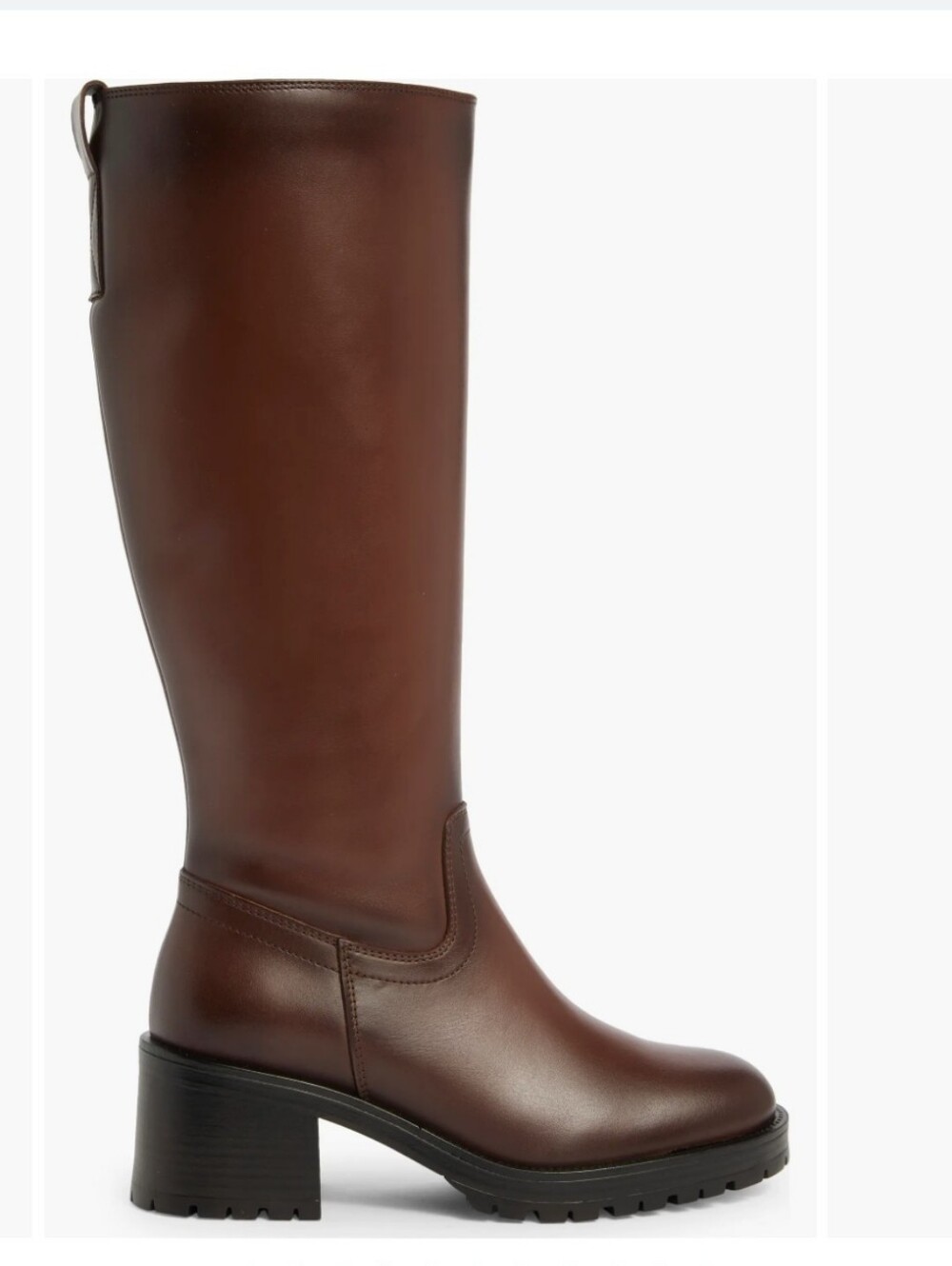 la canadienne wind leather boot.